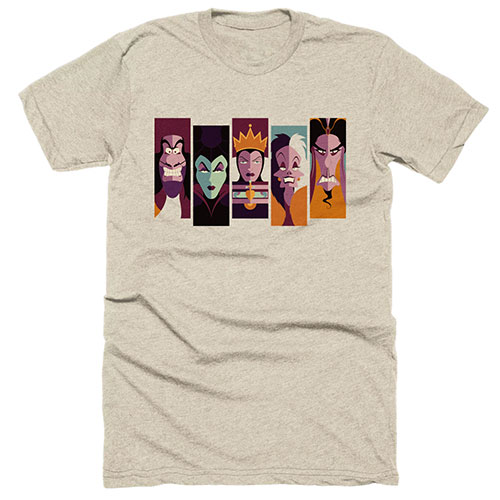 Retro Villains Design Shirt